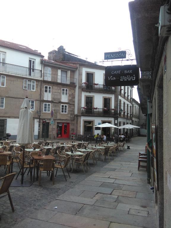 Pension Via-Stella Hotel Santiago de Compostela Kültér fotó